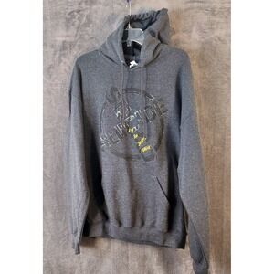 Suicide Squad Kill The Justice League Gray Pullover Hoodie Men's Large